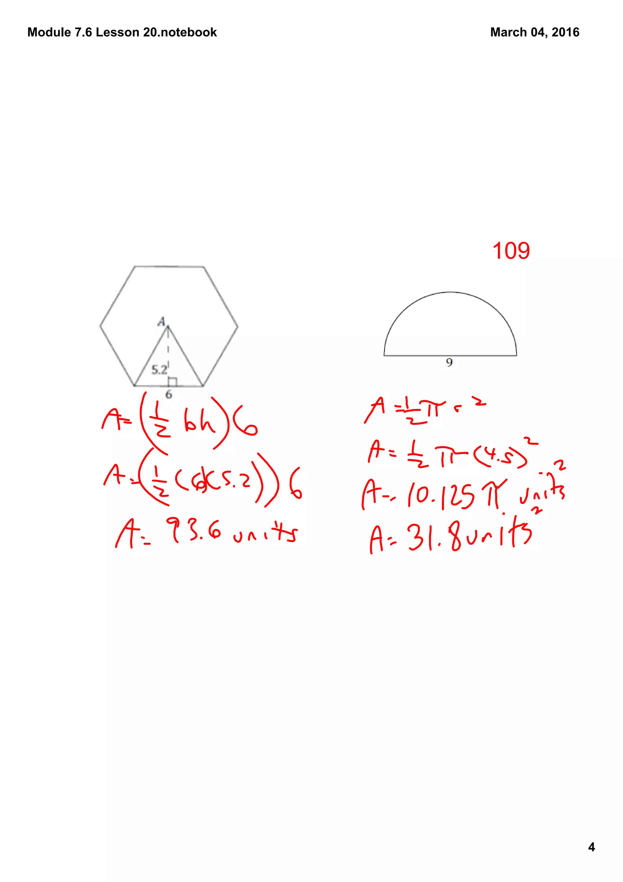 Module 7.6 Lesson 20.notebook
4
March 04, 2016
109