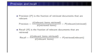 Information Retrieval and Extraction - Module 7 | PPTX