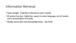 Information Retrieval and Extraction - Module 7 | PPTX