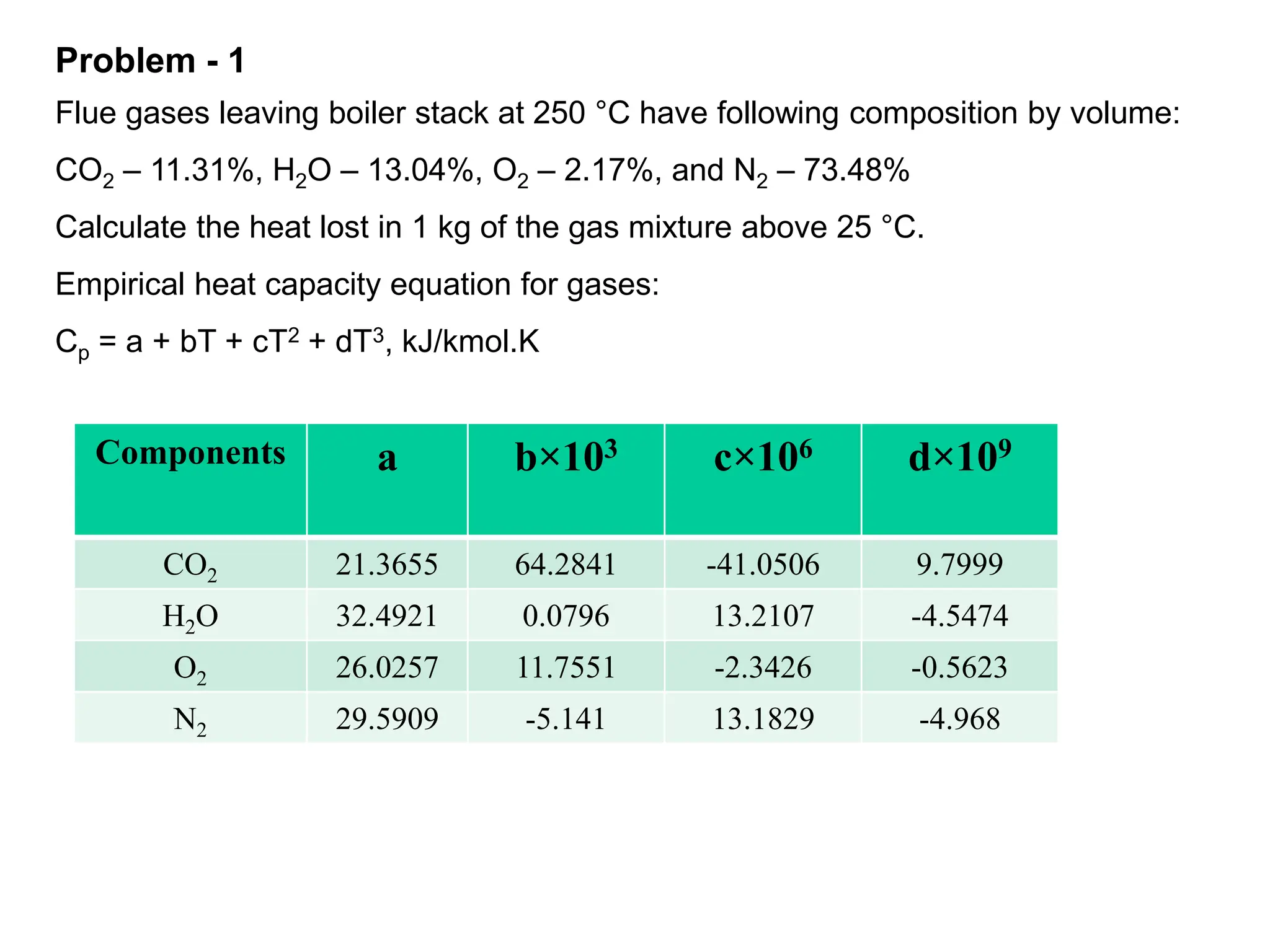 Module 7 - Energy Balance chemical process calculations | PDF