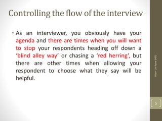 Interview techniques | PPTX
