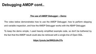 Amdp Examples _Module 7_ AMDP_ SAP ABAP (HANA) Course (1).pptx