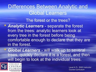 Module 7 Learning Styles.ppt.learning styles description | PPT