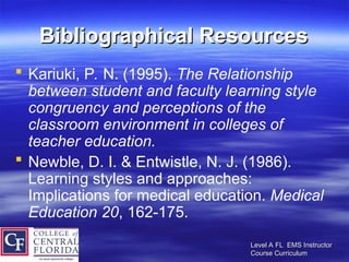 Module 7 Learning Styles.ppt.learning styles description | PPT