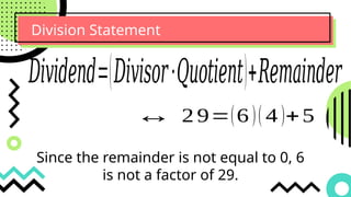 Division of Polynomials Using 2 Long Division and Synthetic Division ...