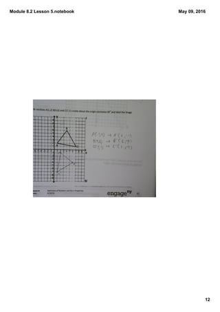 Module 8.2 Lesson 5.notebook
12
May 09, 2016