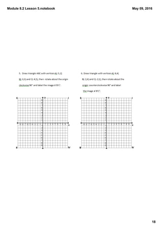 Module 8.2 Lesson 5.notebook
18
May 09, 2016