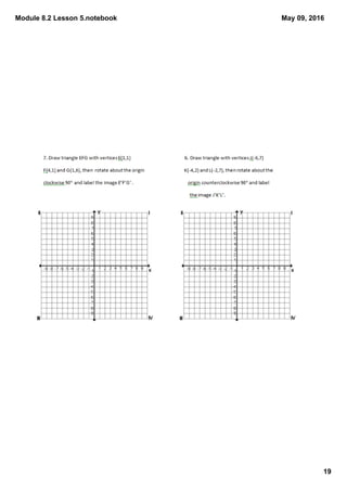 Module 8.2 Lesson 5.notebook
19
May 09, 2016