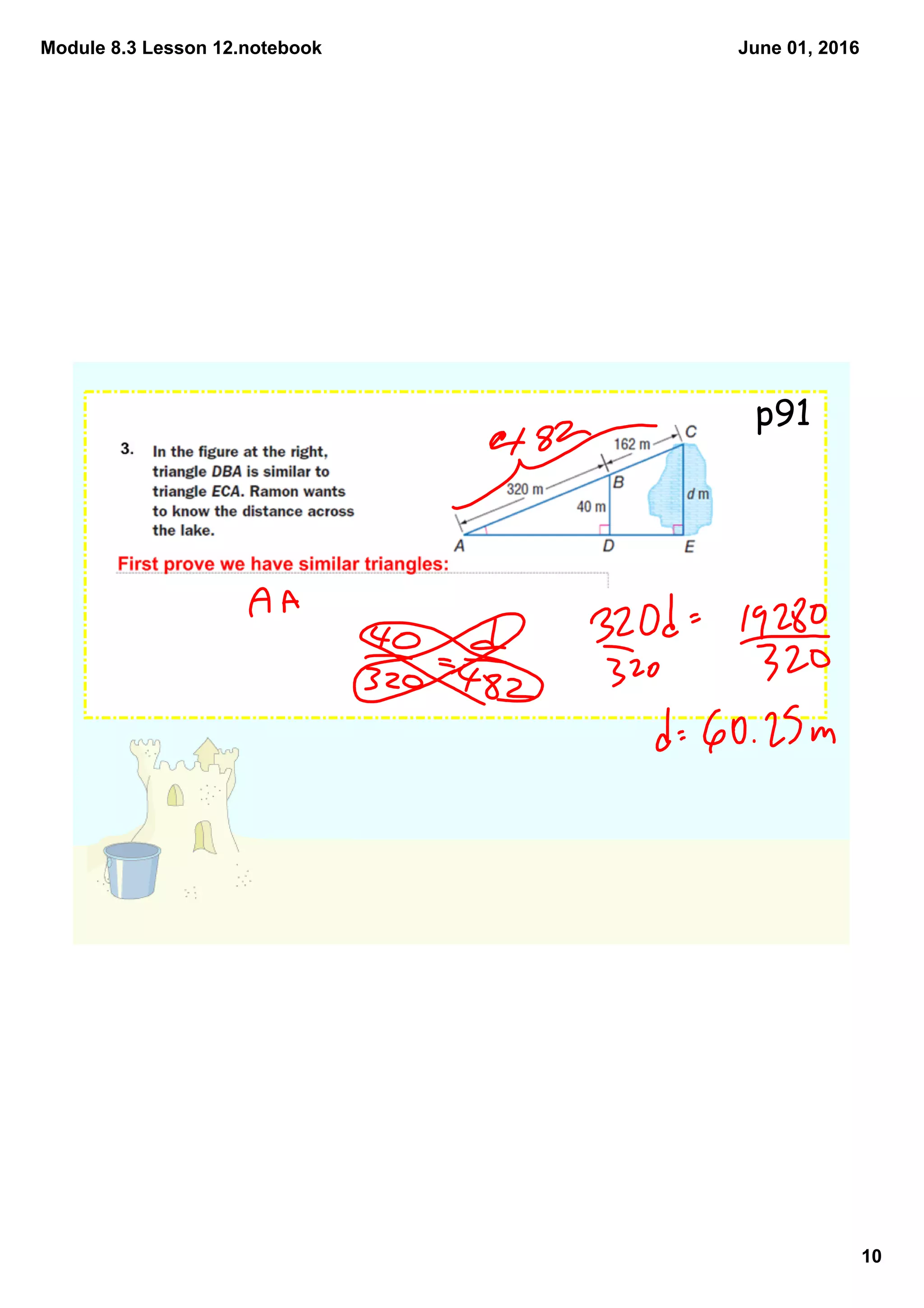 Module 8.3 Lesson 12.notebook
10
June 01, 2016
p91
 