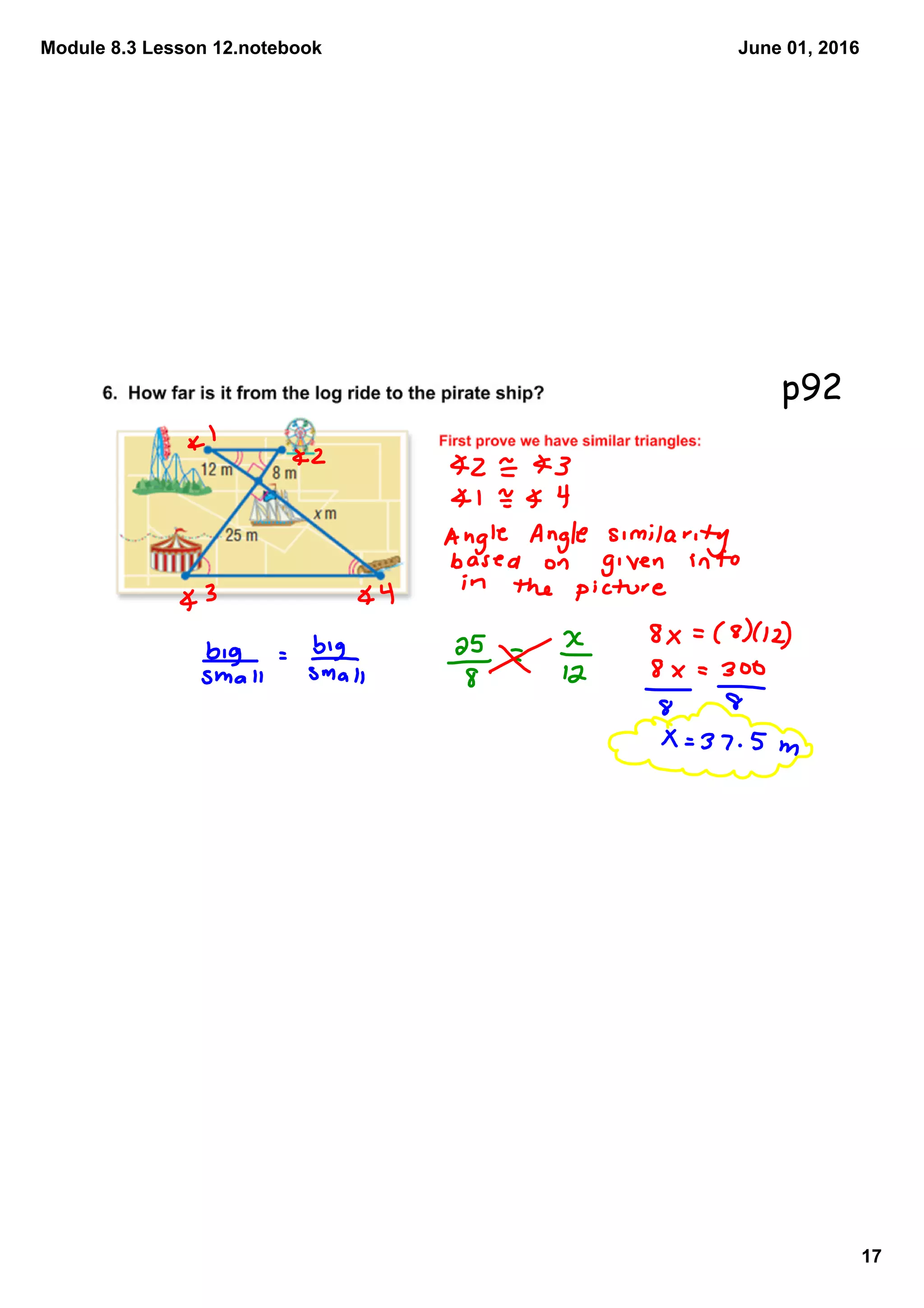 Module 8.3 Lesson 12.notebook
17
June 01, 2016
p92
 
