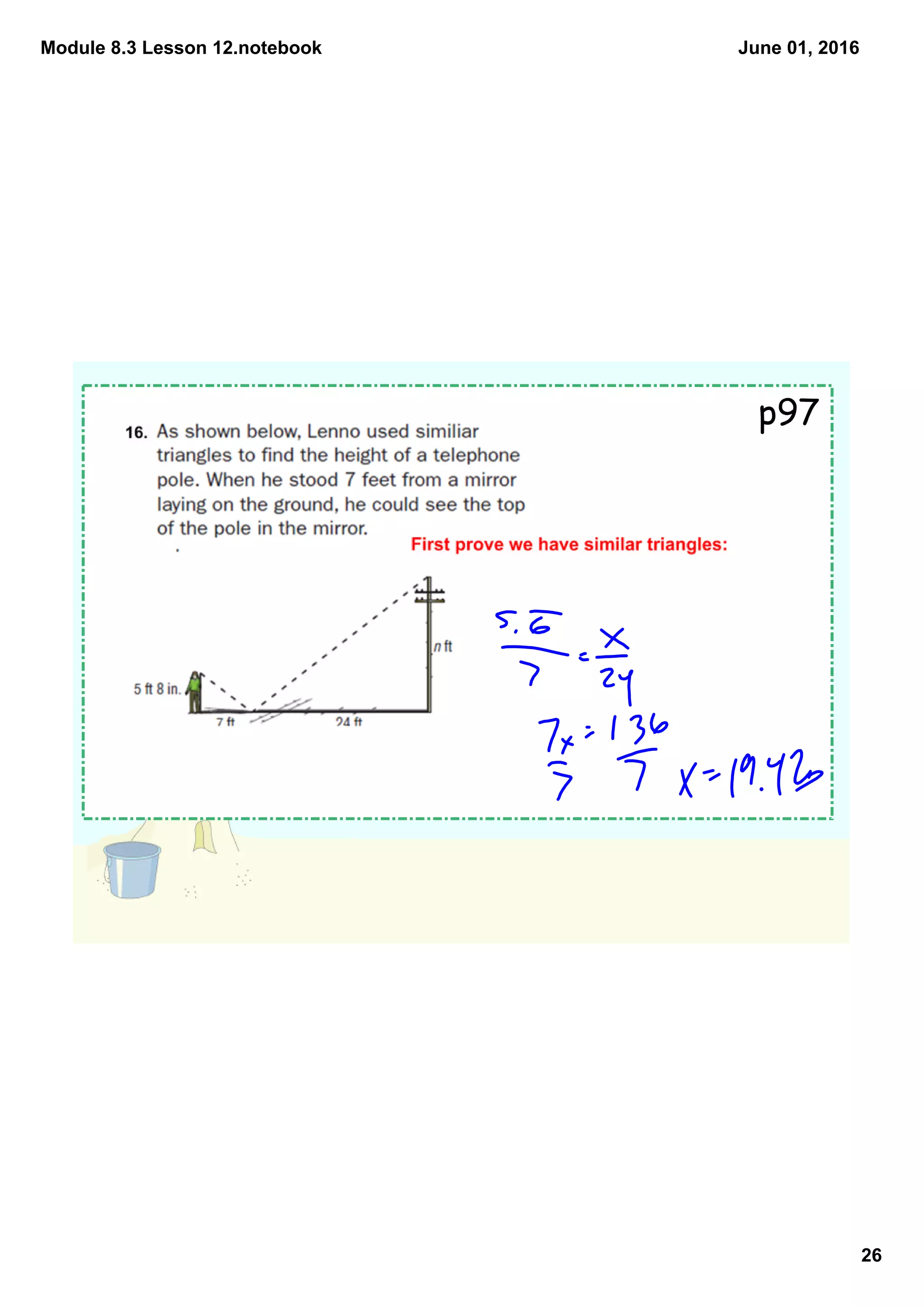 Module 8.3 Lesson 12.notebook
26
June 01, 2016
p97
 