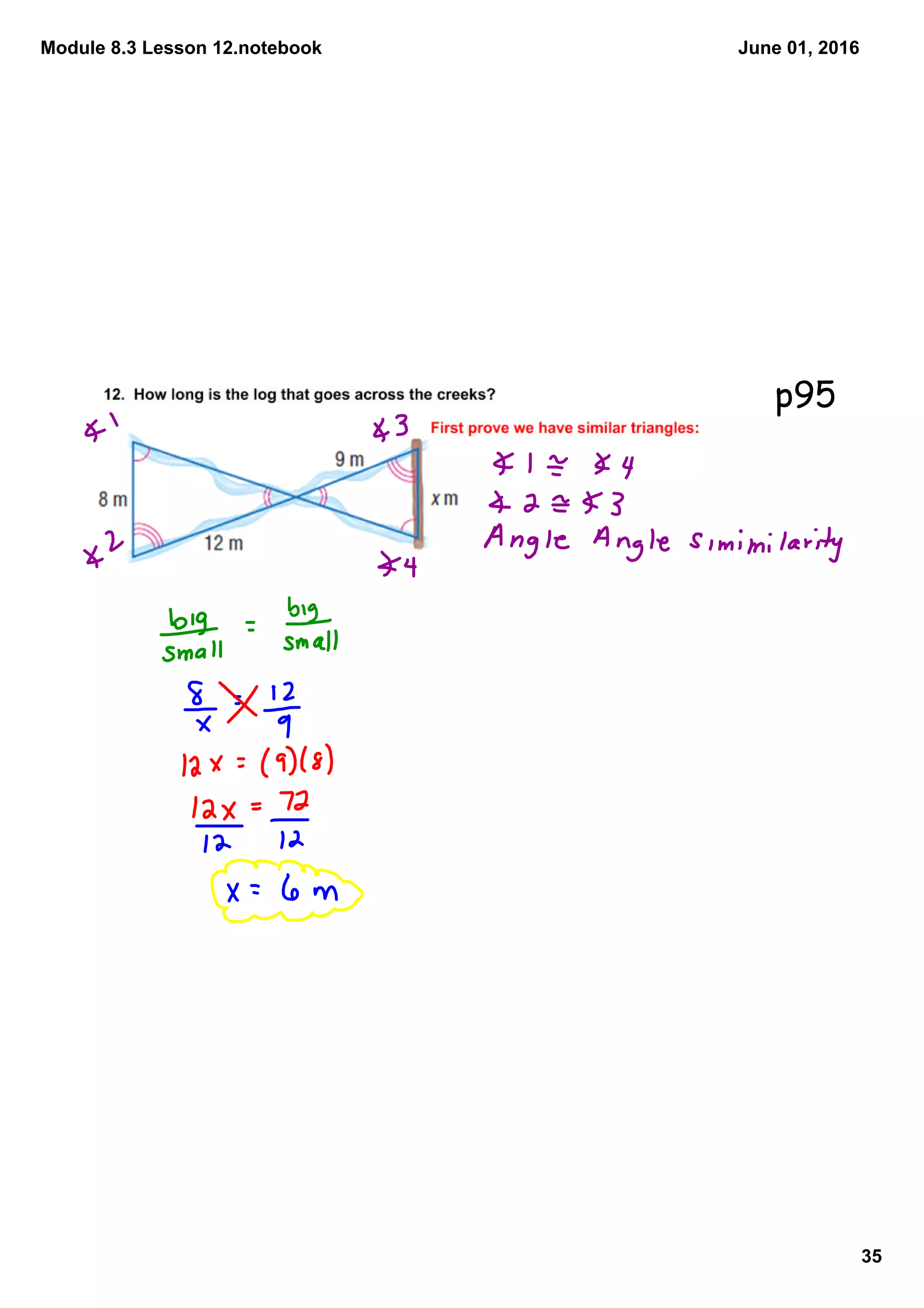 Module 8.3 Lesson 12.notebook
35
June 01, 2016
p95
 