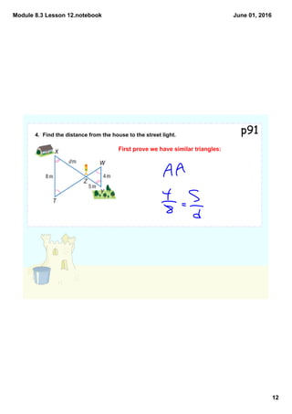 Module 8.3 Lesson 12.notebook
12
June 01, 2016
p91
 