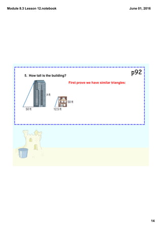 Module 8.3 Lesson 12.notebook
14
June 01, 2016
p92
 