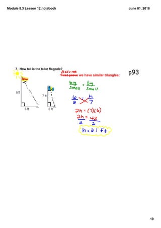 Module 8.3 Lesson 12.notebook
19
June 01, 2016
p93
 