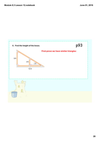 Module 8.3 Lesson 12.notebook
20
June 01, 2016
p93
 
