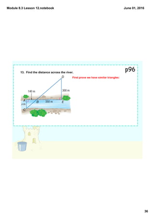 Module 8.3 Lesson 12.notebook
36
June 01, 2016
p96
 