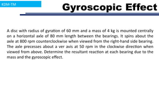 Module 8_Gyroscope and its effect like aeroplane, ship and four wheeler ...