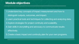 Measuring Impact & Supporting Continuity in Youth Civic Action | PDF