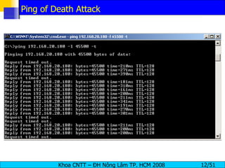Ping of Death Attack 