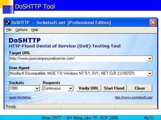 DoSHTTP Tool 