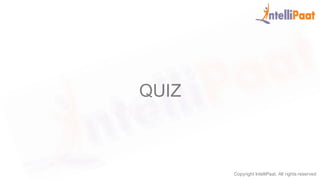 Copyright IntelliPaat, All rights reserved
QUIZ
 