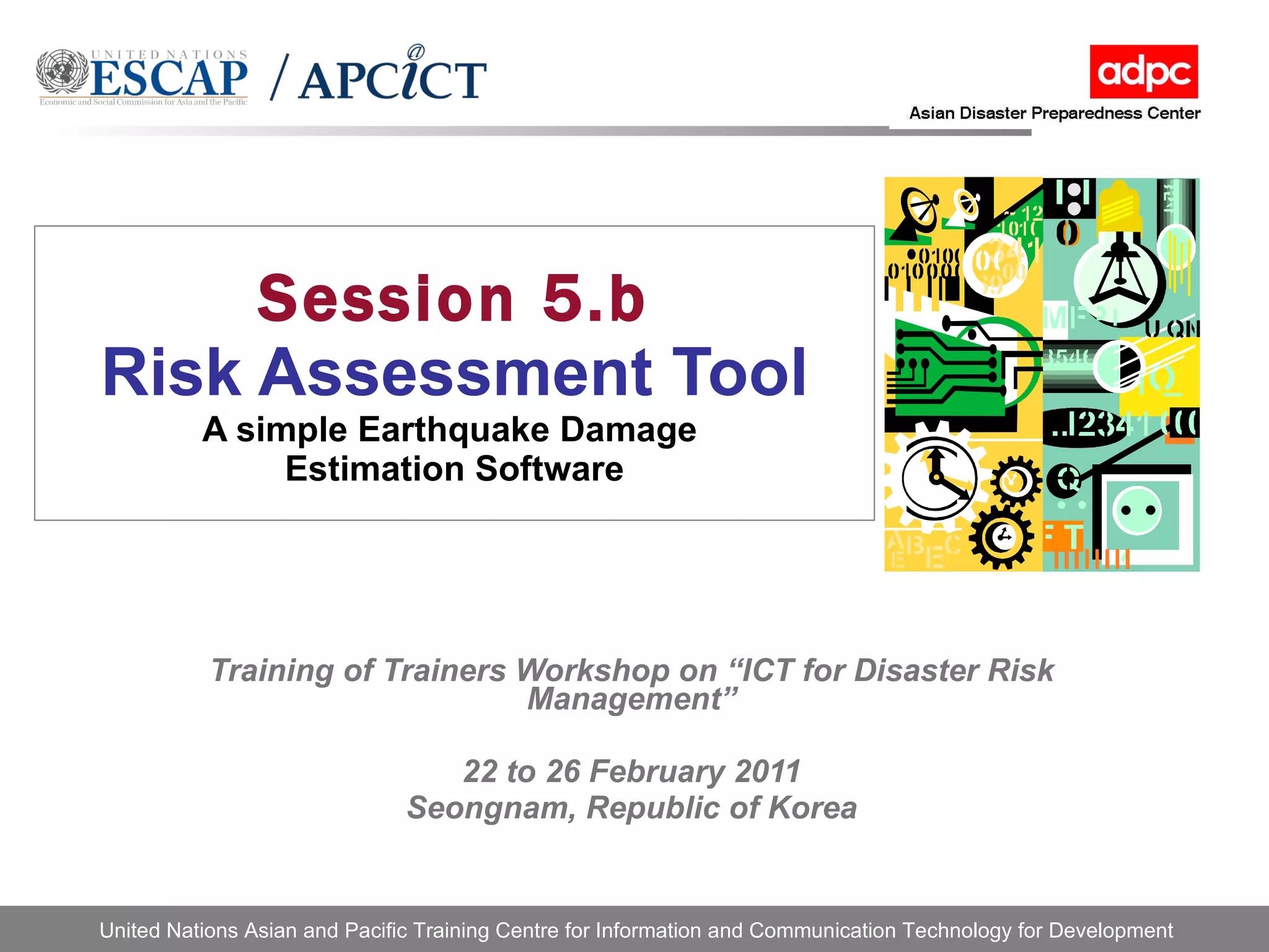 Disaster Risk Assessment Activity Module 9 risk assessment tool for disasters | PPT