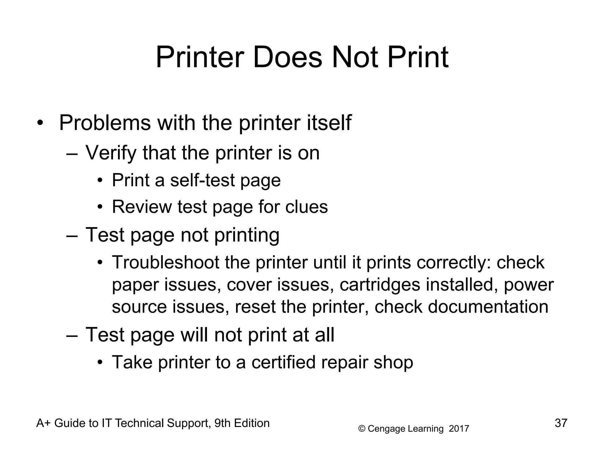 Module 7 (printing) Review | PPTX