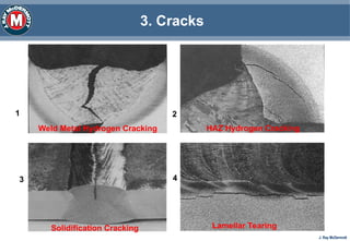Inconsistent Weld Defect module 9 Weld Discontinuities (Weld Defects).ppt