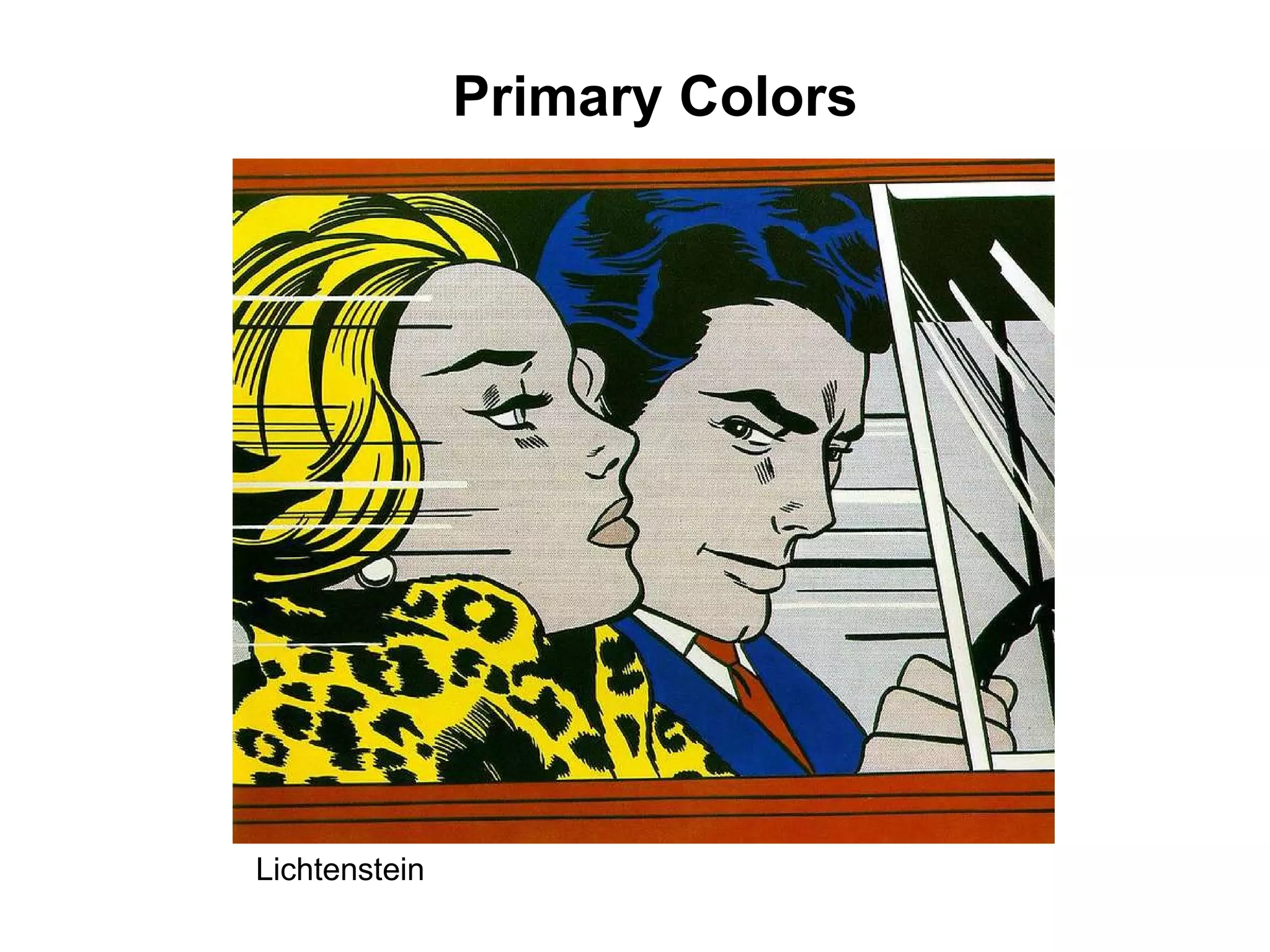 Lichtenstein Primary Colors 