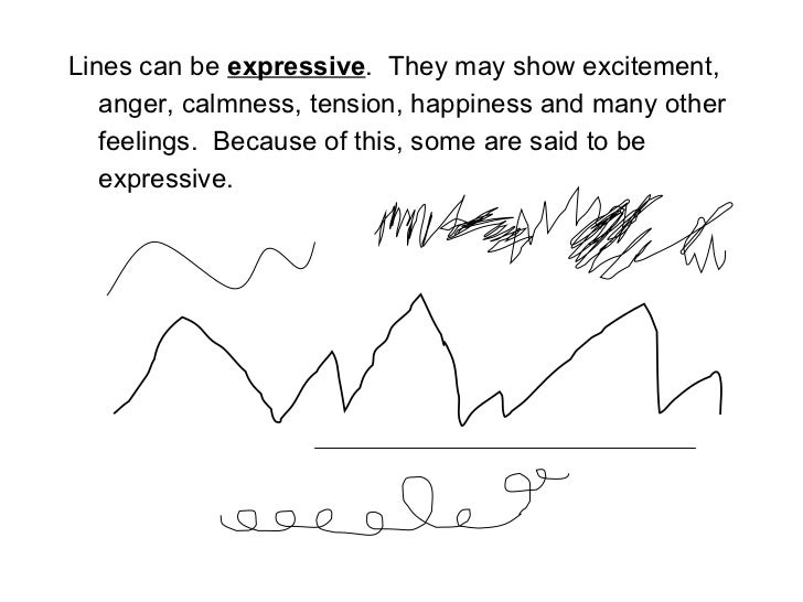 Line Art Define : The visual elements