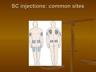 Module for Injection procedure by Dr.Anjalatchi Muthukumar .ppt