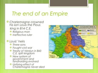 Charlemagnes Empire Divided