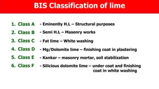 Construction Materials and Engineering - Module I - Lecture Notes | PPTX