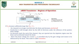 Comprehensive Course on Digital CMOS VLSI Circuits and MOS Transistor ...