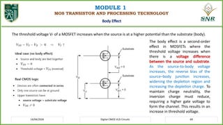 Comprehensive Course on Digital CMOS VLSI Circuits and MOS Transistor ...