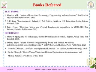 Comprehensive Course on Robotics and Machine Vision Systems ...