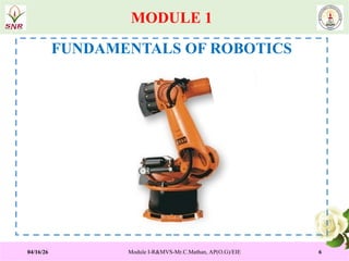 Mvs Module Component For Basic Engineering Comprehensive Course on Robotics and Machine Vision Systems ...