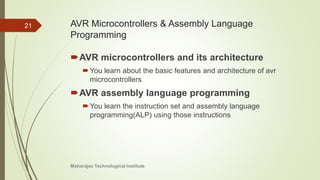 ATmega32-AVR microcontrollers-Part I | PPTX