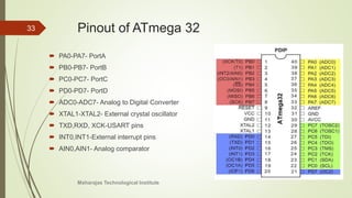 ATmega32-AVR microcontrollers-Part I | PPTX