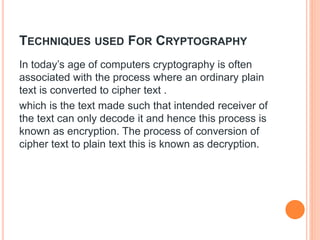 Introduction to Computer Forensics & Cyber Security | PPT