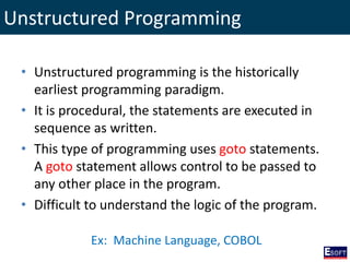 DISE - Programming Concepts | PPT