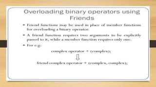 Operator Overloading | PPT