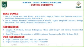 20EC214 CMOS VLSI Design – Module II CMOS Logic Structures | PPTX