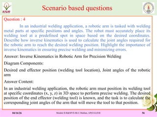 Comprehensive Study of Robotics and Machine Vision Systems: Kinematics ...