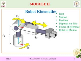 Comprehensive Study of Robotics and Machine Vision Systems: Kinematics ...