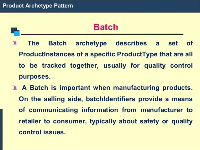 archetype patterns software architecture pdf