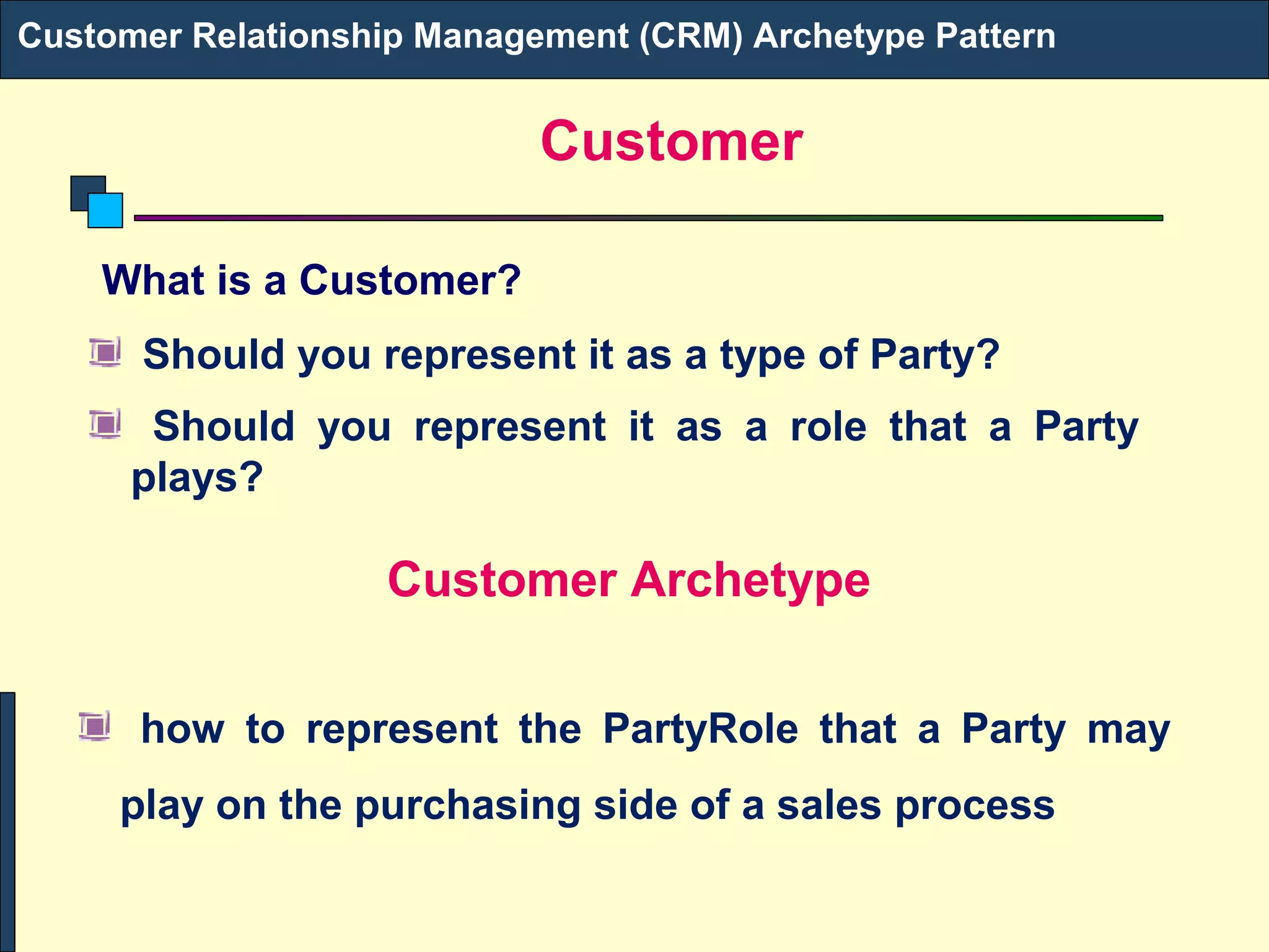 Module ii archetype pattern | PPT