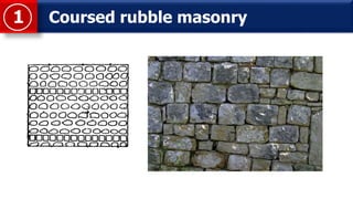 Coursed rubble masonry1
 