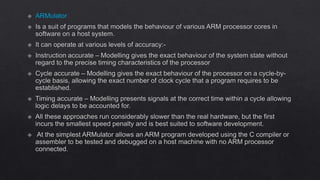 MODULE III - ARM architecture EMBEDDED SYSTEMS